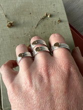 Load image into Gallery viewer, Special* Recalimed 14k Yellow Gold + Sterling Silver Stacker Sets
